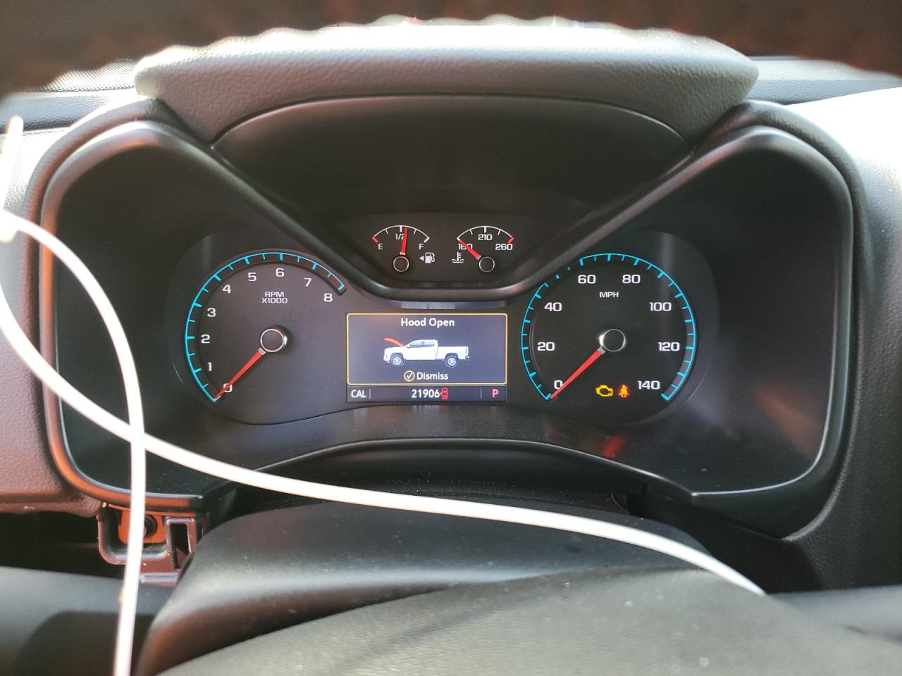2022 GMC CANYON AT4 VIN:1GTG6FEN0N1215884
