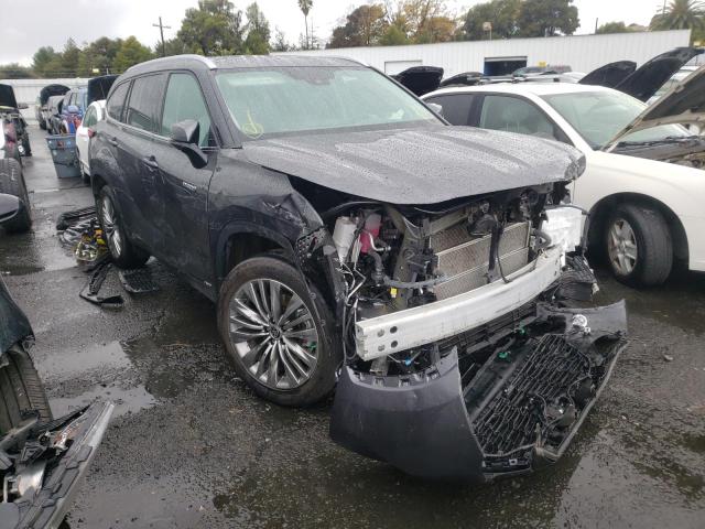 2021 TOYOTA HIGHLANDER HYBRID PLATINUM VIN: 5TDEBRCH8MS065462