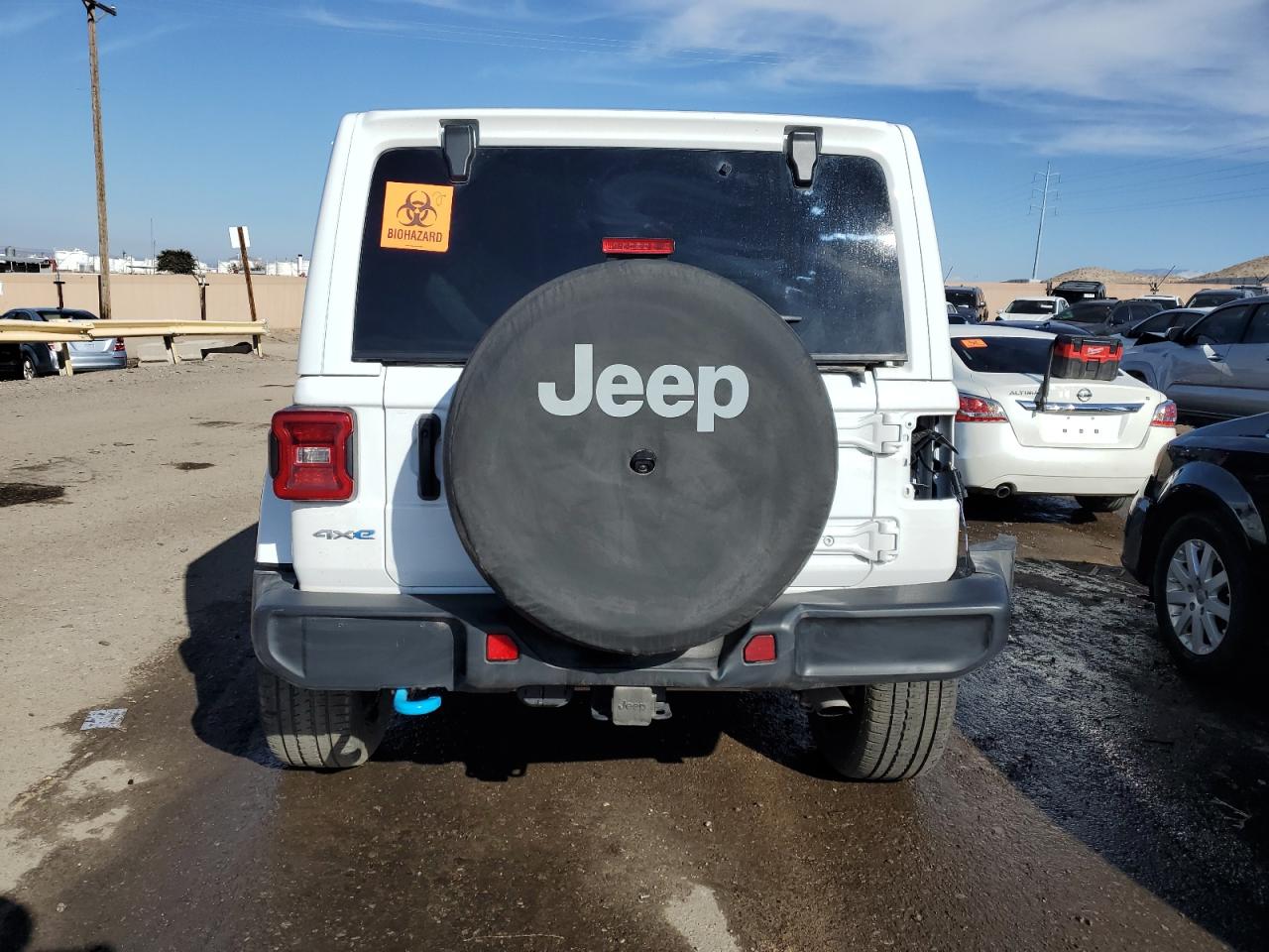 2022 JEEP WRANGLER UNLIMITED SAHARA 4XE VIN:1C4JJXP68NW114482