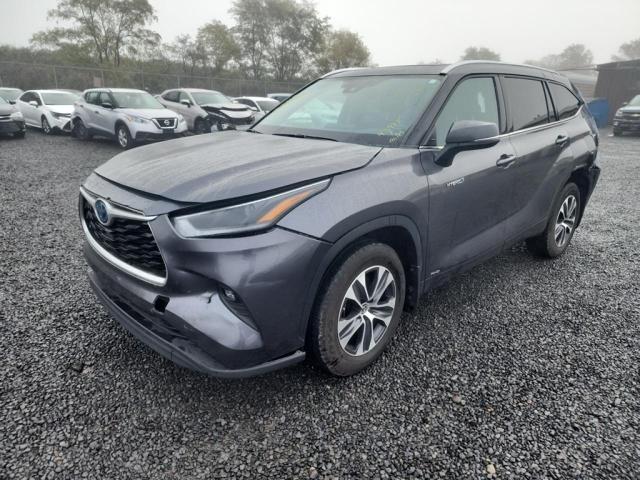 2021 TOYOTA HIGHLANDER HYBRID XLE VIN: 5TDGBRCH2MS523425