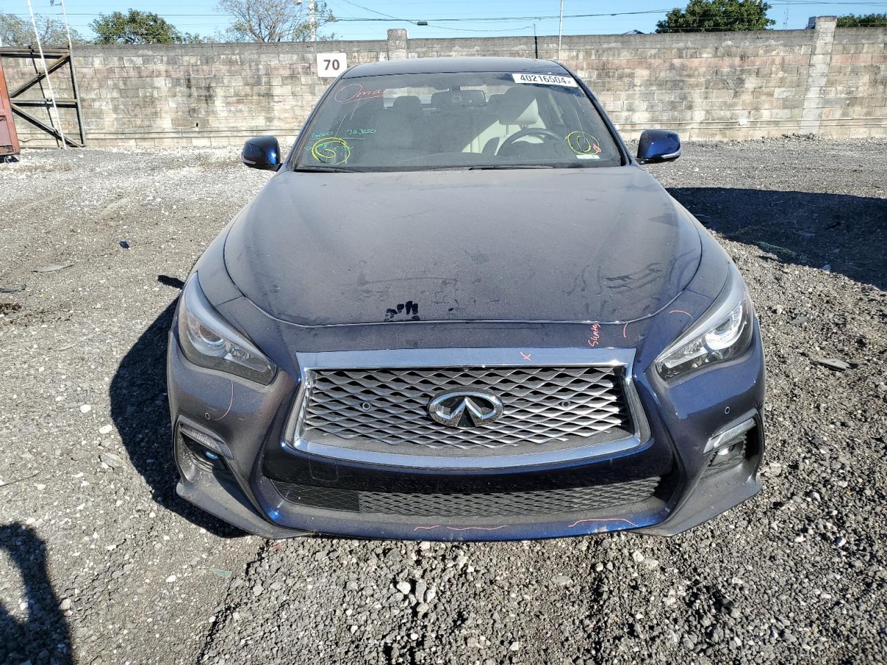 2022 INFINITI Q50 SENSORY VIN:JN1EV7CP4NM312057