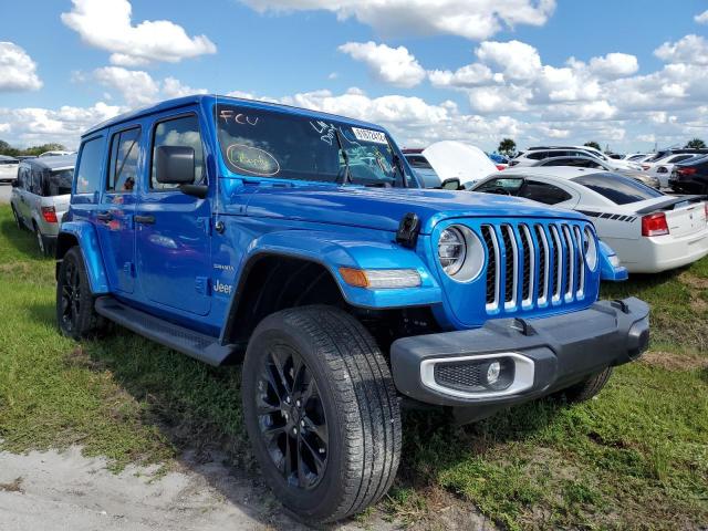 2021 JEEP WRANGLER UNLIMITED SAHARA 4XE VIN: 1C4JJXP69MW804840