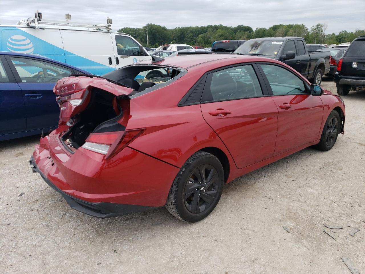 2023 HYUNDAI ELANTRA SEL VIN:KMHLM4AG4PU437437