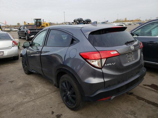 2021 HONDA HR-V SPORT VIN: 3CZRU6H14MM754253