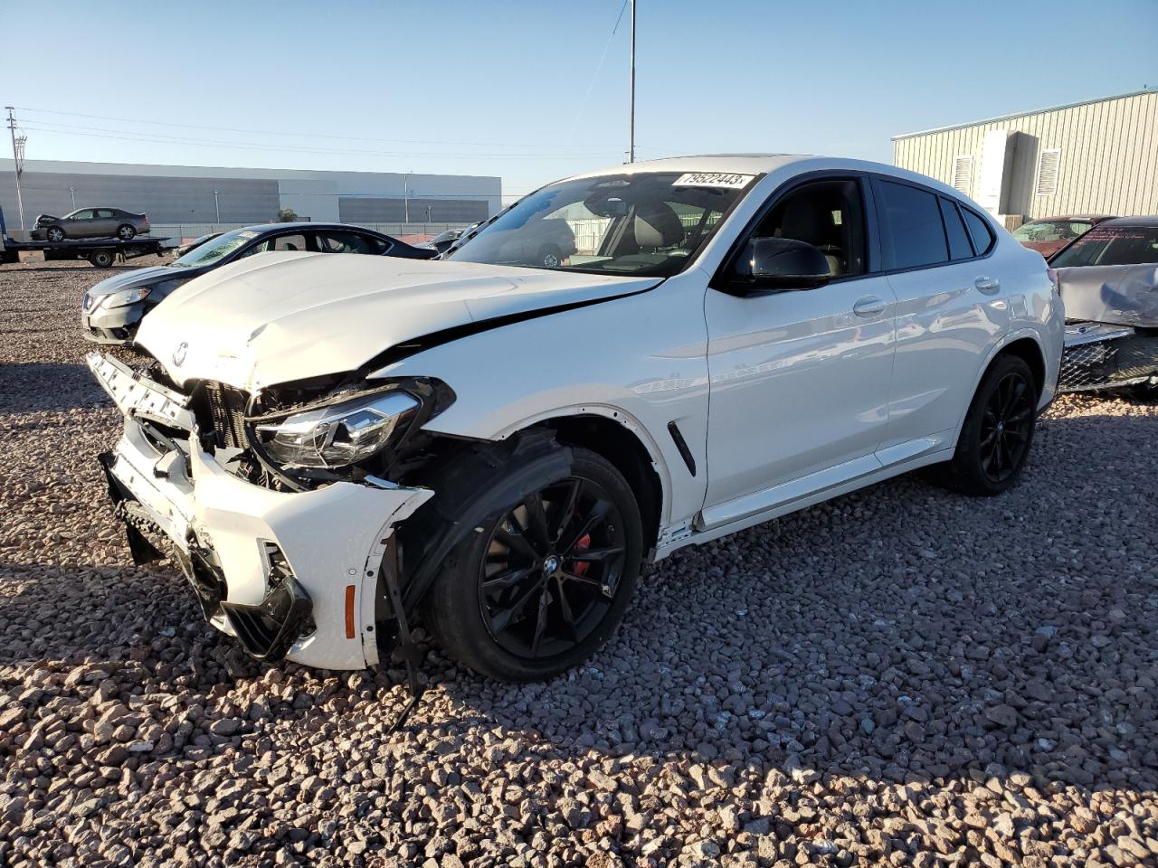 2022 BMW X4 M40I VIN:5UX43DT00N9K31526