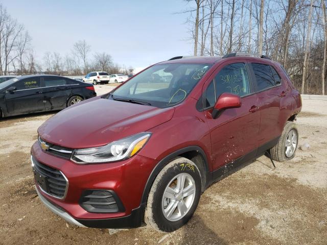 2021 CHEVROLET TRAX 1LT VIN: KL7CJP***********