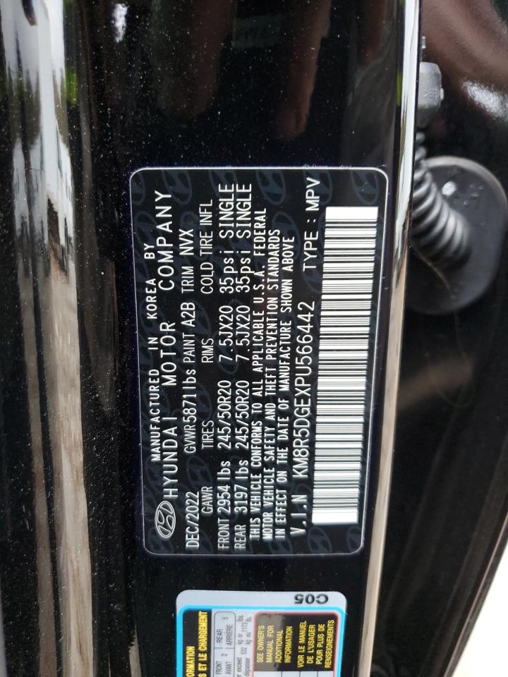 2023 HYUNDAI PALISADE LIMITED VIN:KM8R5DGEXPU566442