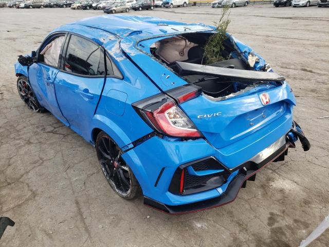 2021 HONDA CIVIC TYPE-R TOURING VIN: SHHFK8G77MU204774