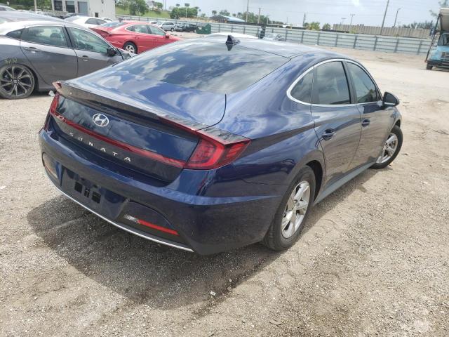 2021 HYUNDAI SONATA SE VIN: 5NPEG4JA2MH105177