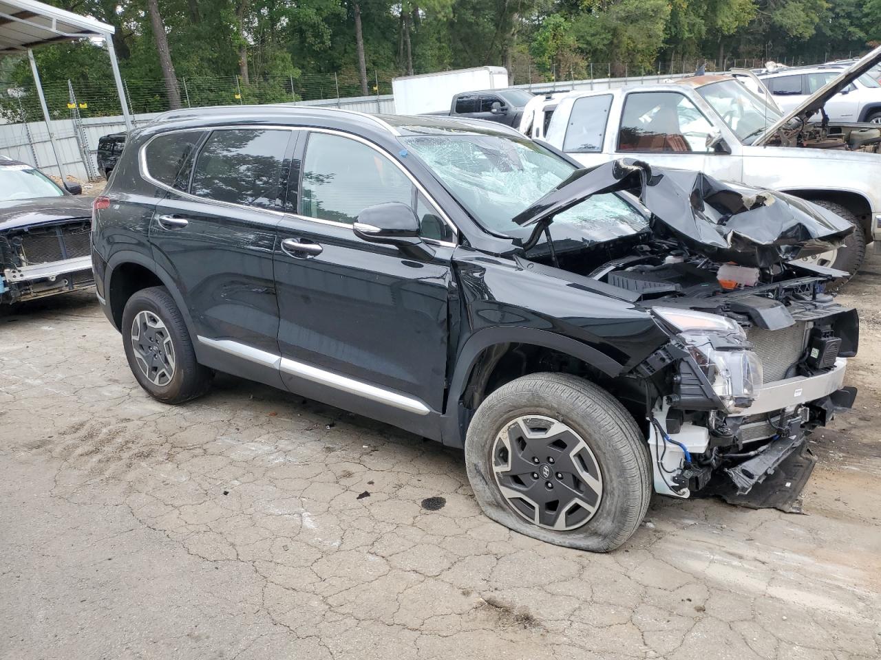 2022 HYUNDAI SANTA FE BLUE VIN:KM8S2DA19NU057410