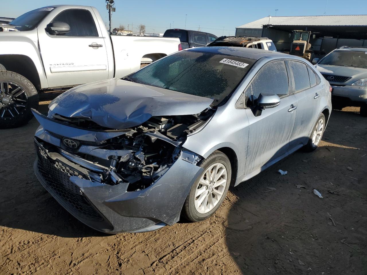 2022 TOYOTA COROLLA LE VIN:5YFHPMAEXNP384785