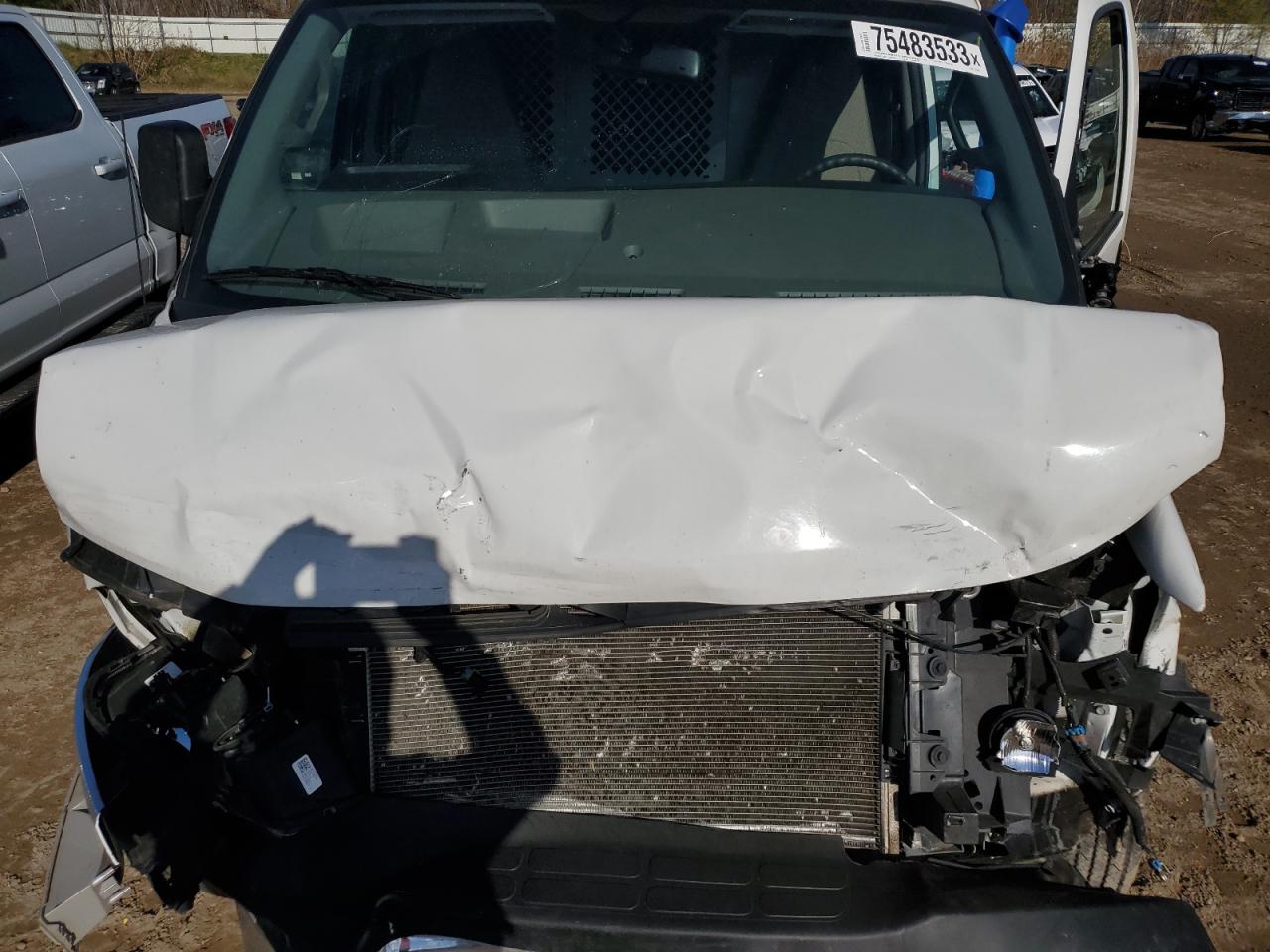 2022 CHEVROLET EXPRESS G2500  VIN:1GCWGAFP7N1175587