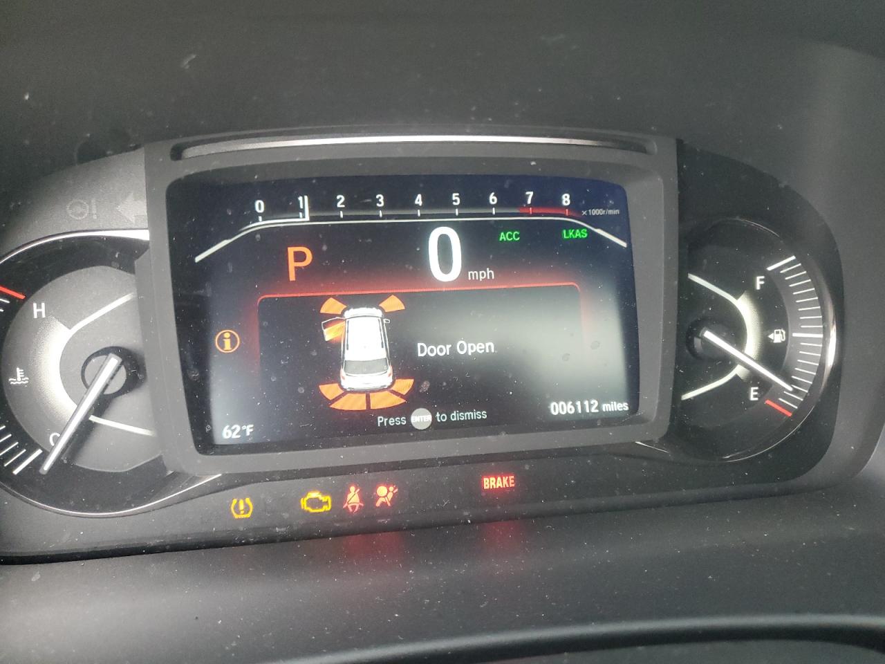 2023 HONDA PASSPORT TRAIL SPORT VIN:5FNYF8H69PB012443