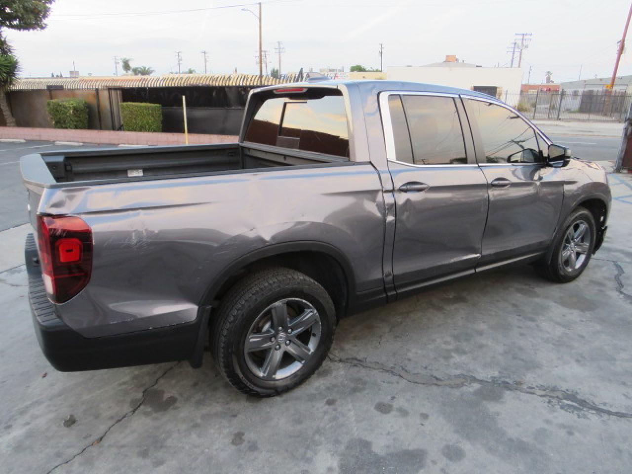 2022 HONDA RIDGELINE RTL VIN:5FPYK3F58NB010048