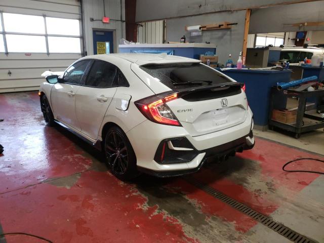 2021 HONDA CIVIC SPORT VIN: SHHFK7H46MU412157