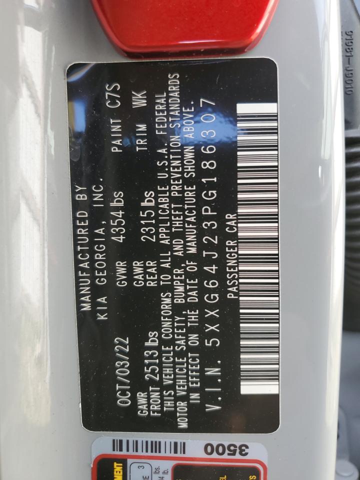 2023 KIA K5 GT LINE VIN:5XXG64J23PG186307