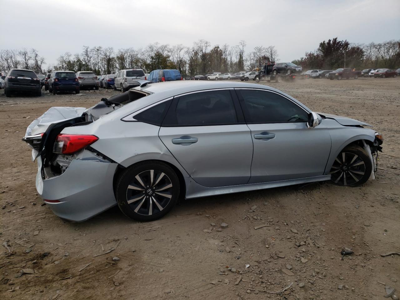 2022 HONDA CIVIC EX VIN:2HGFE1F71NH323192