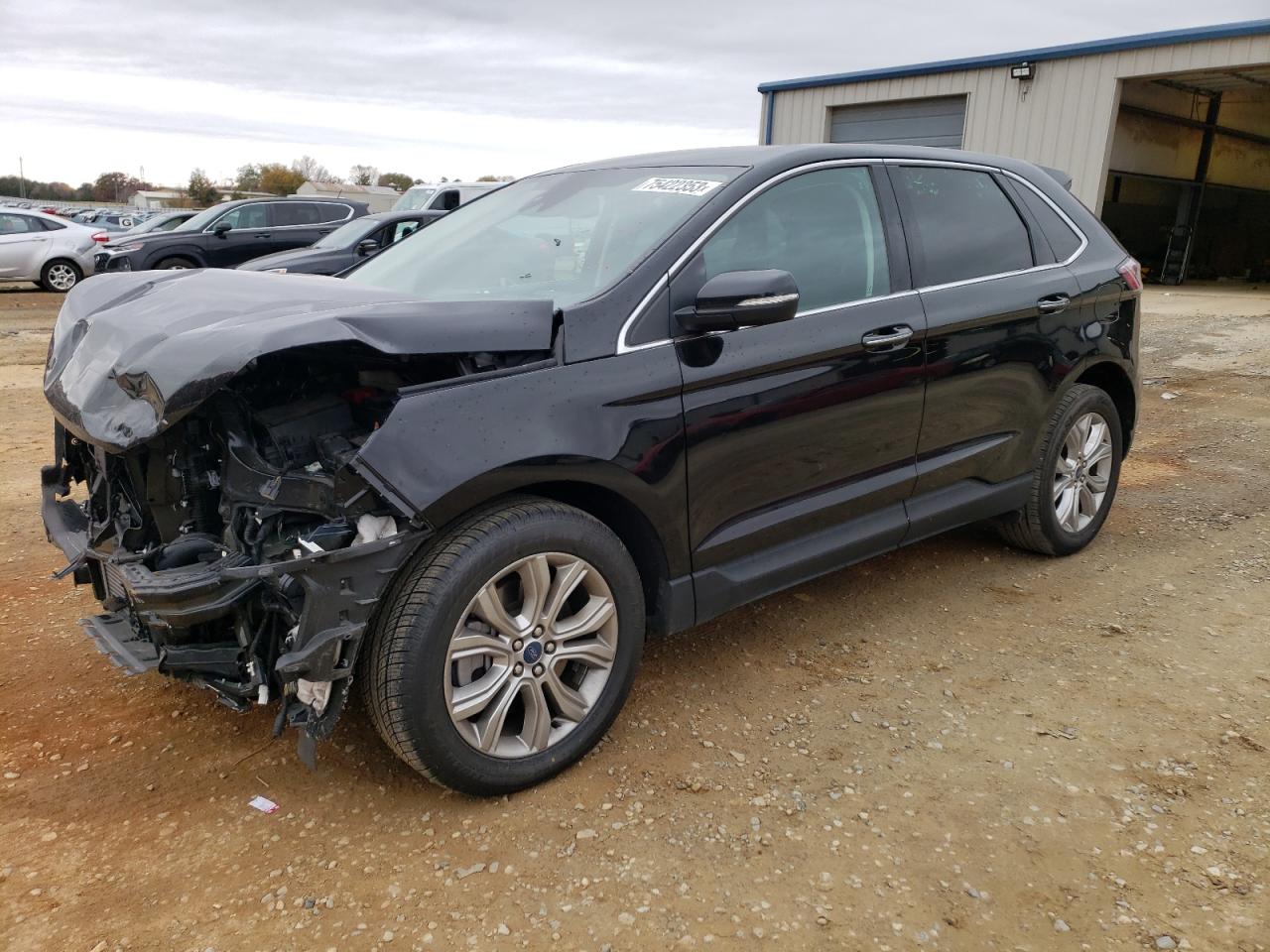 2022 FORD EDGE TITANIUM VIN:2FMPK4K98NBA53073