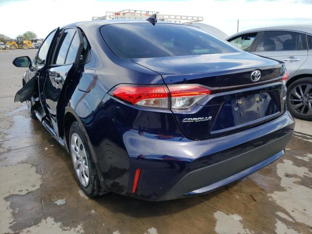 2021 TOYOTA COROLLA LE VIN: JTDEPMAE7MJ141246