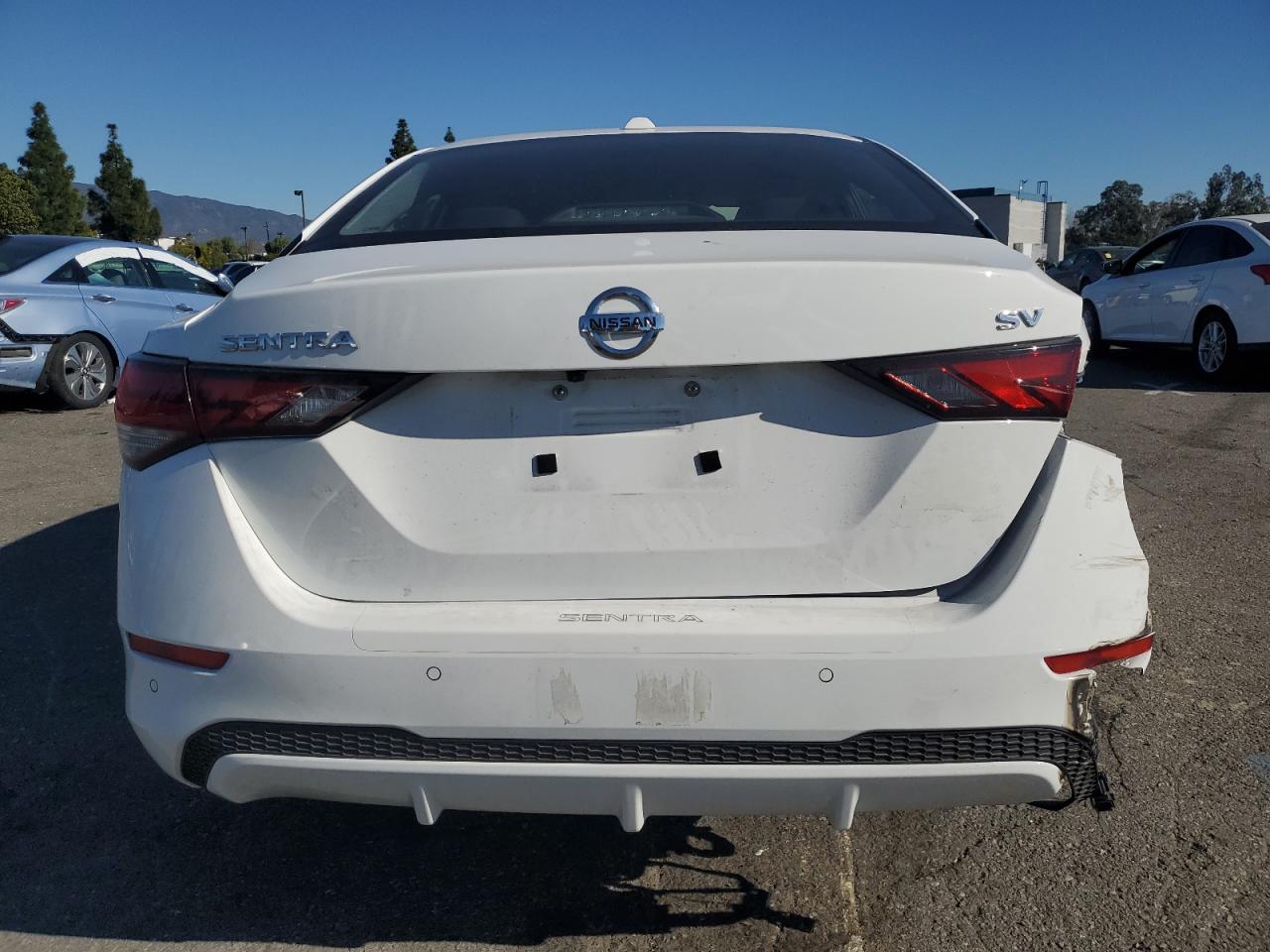 2022 NISSAN SENTRA SV VIN:3N1AB8CV7NY248234