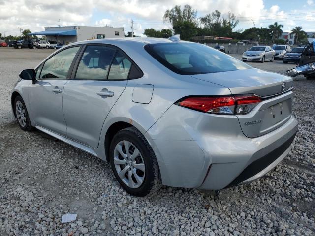 2021 TOYOTA COROLLA LE VIN: 5YFEPMAE8MP194906