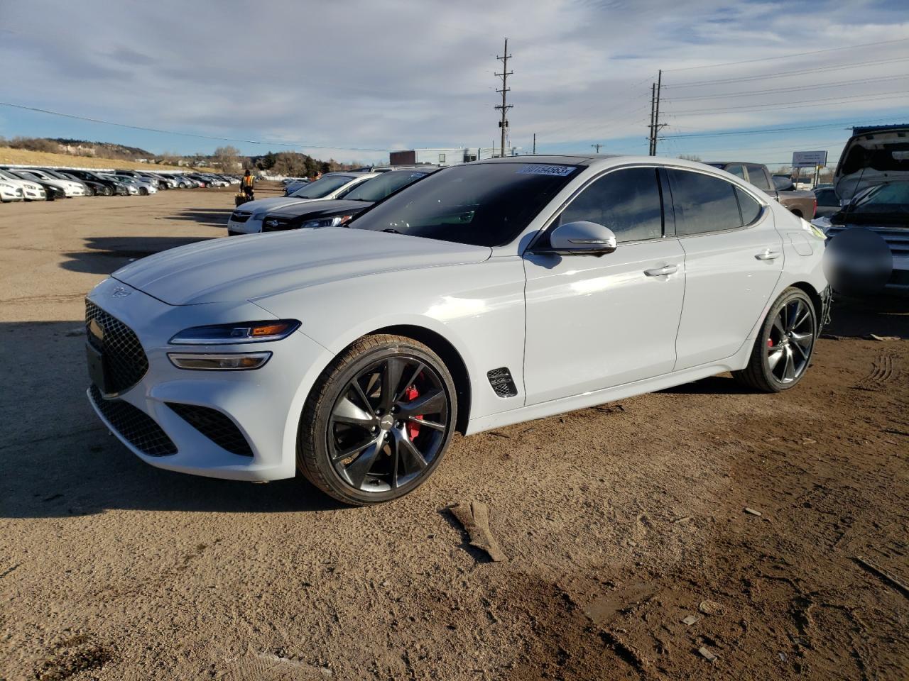 2022 GENESIS G70 BASE VIN:KMTG54TE1NU096172