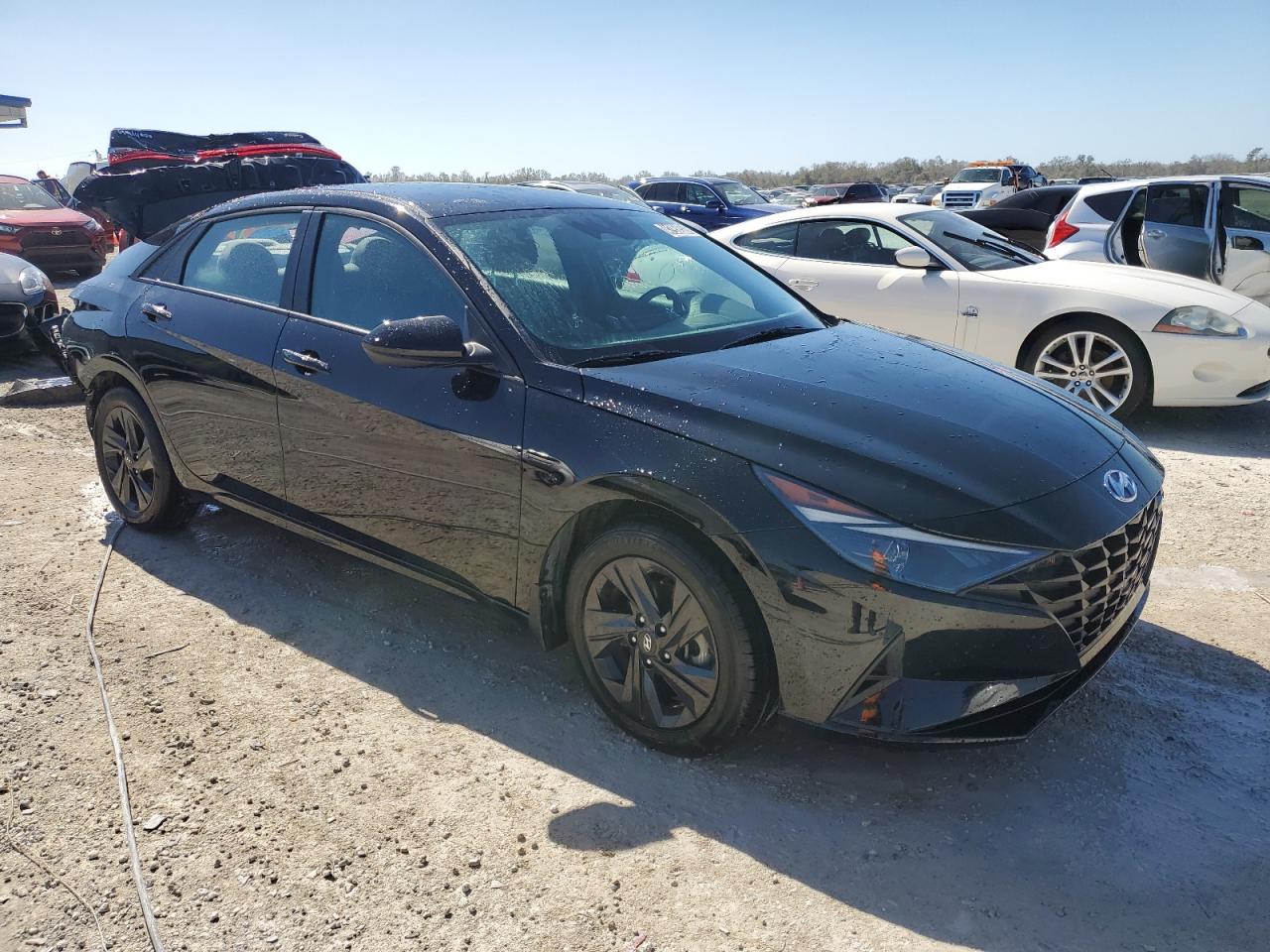 2022 HYUNDAI ELANTRA BLUE VIN:KMHLM4AJ3NU014843