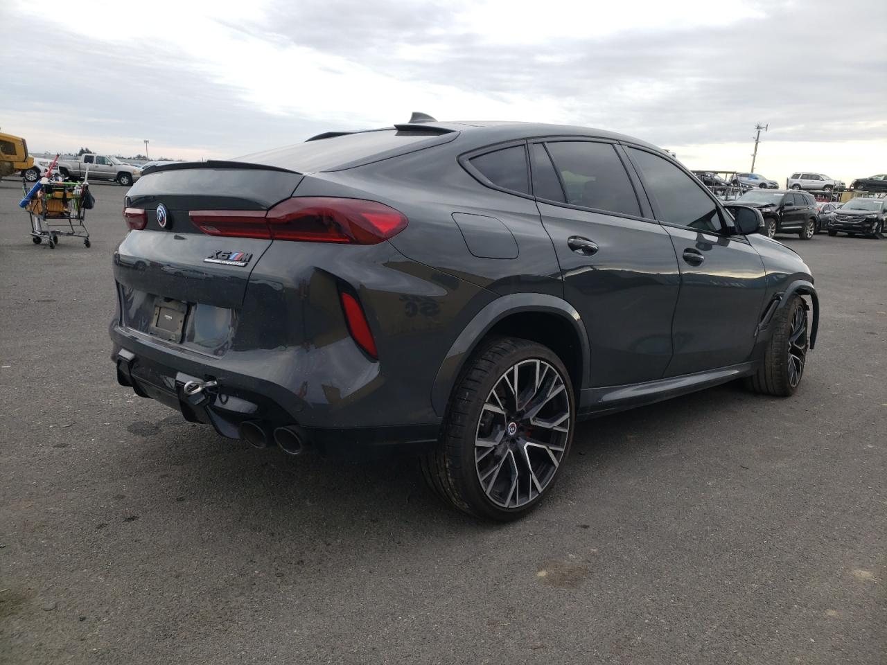 2022 BMW X6 M VIN:5YMCY0C04N9M60676