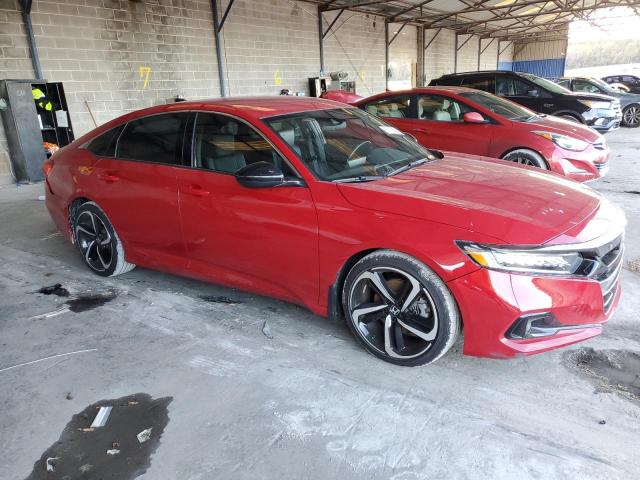 2021 HONDA ACCORD SPORT VIN: 1HGCV1F3XMA104180