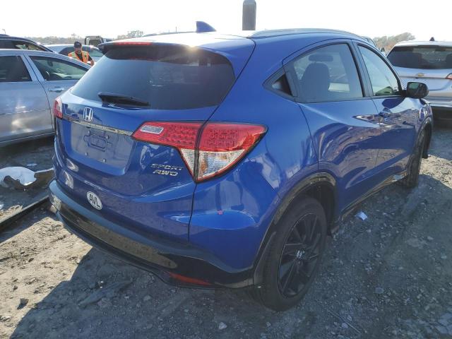 2021 HONDA HR-V SPORT VIN: 3CZRU6H15MM706227