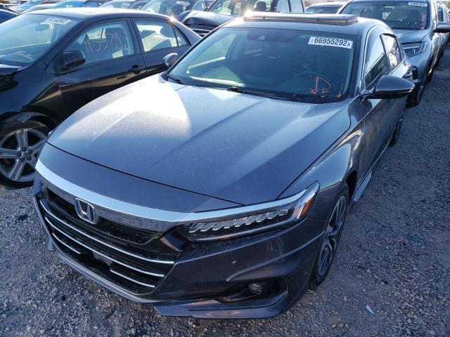 2021 HONDA ACCORD HYBRID EXL VIN: 1HGCV3F52MA004281