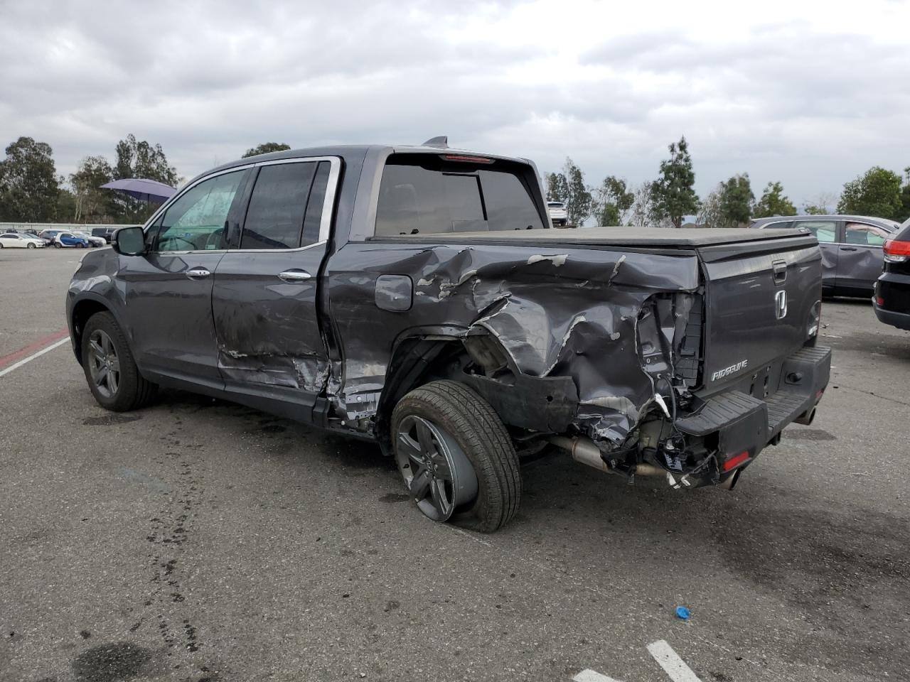 2022 HONDA RIDGELINE RTL VIN:5FPYK3F72NB027767