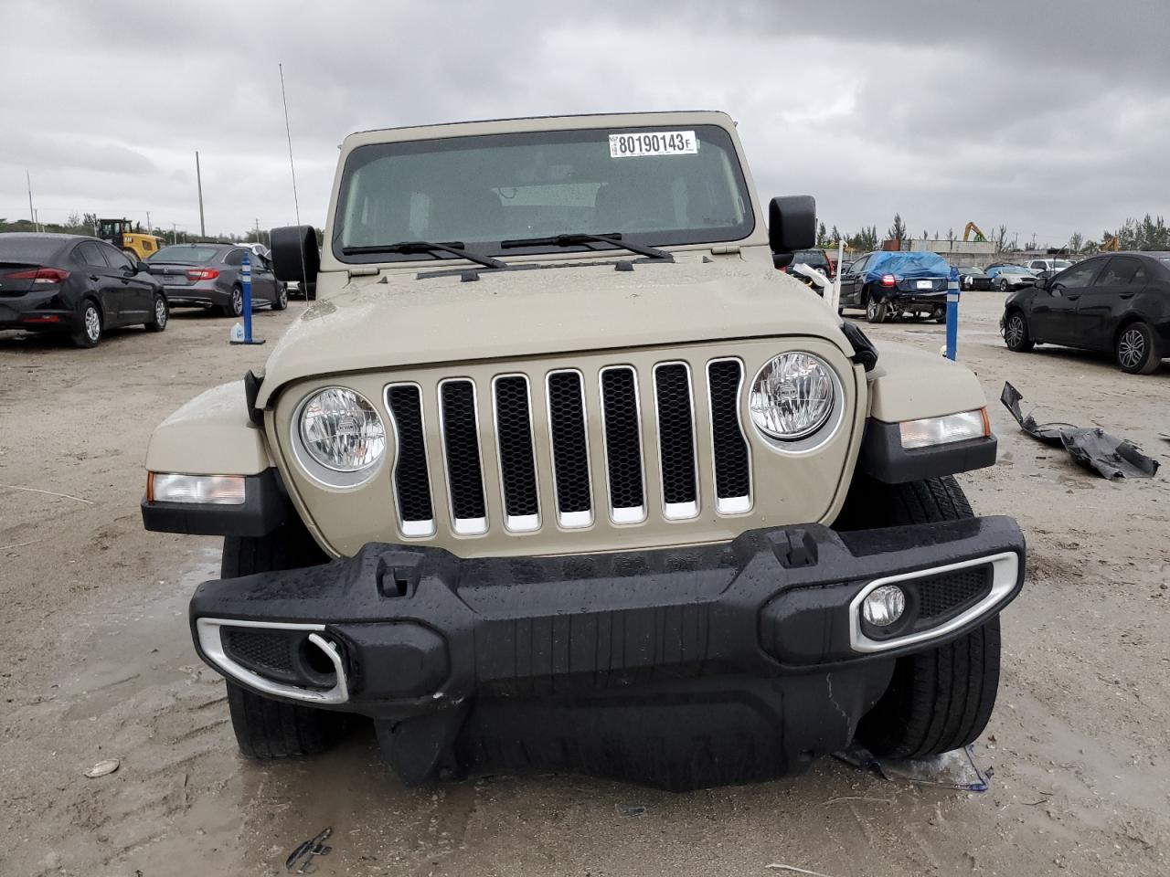 2022 JEEP WRANGLER UNLIMITED SAHARA VIN:1C4HJXEN5NW254403