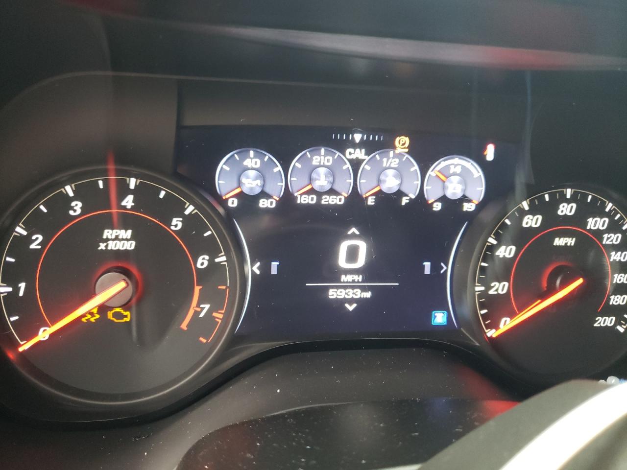 2023 CHEVROLET CAMARO SS VIN:1G1FH1R72P0140711