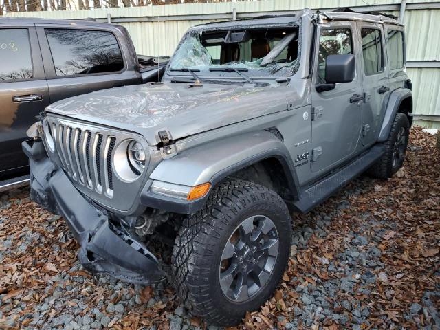 2021 JEEP WRANGLER UNLIMITED SAHARA VIN: 1C4HJXEG7MW705122