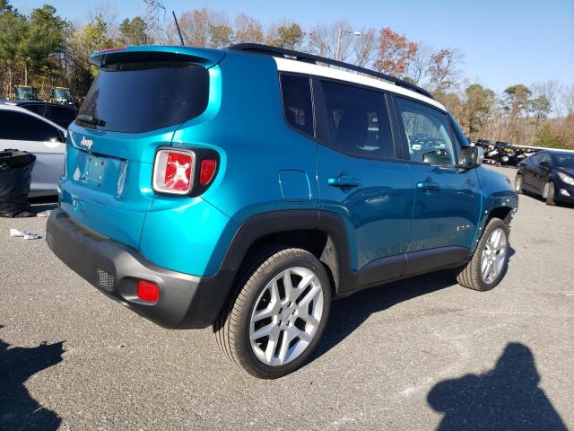 2021 JEEP RENEGADE LATITUDE VIN: ZACNJDBB9MPM69836