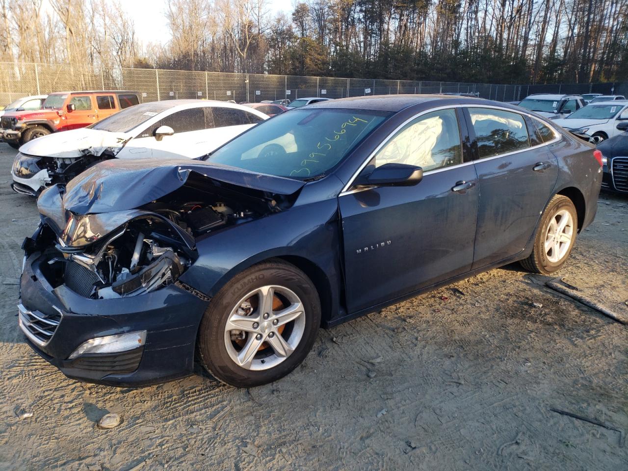 2022 CHEVROLET MALIBU LT VIN:1G1ZD5ST7NF152757