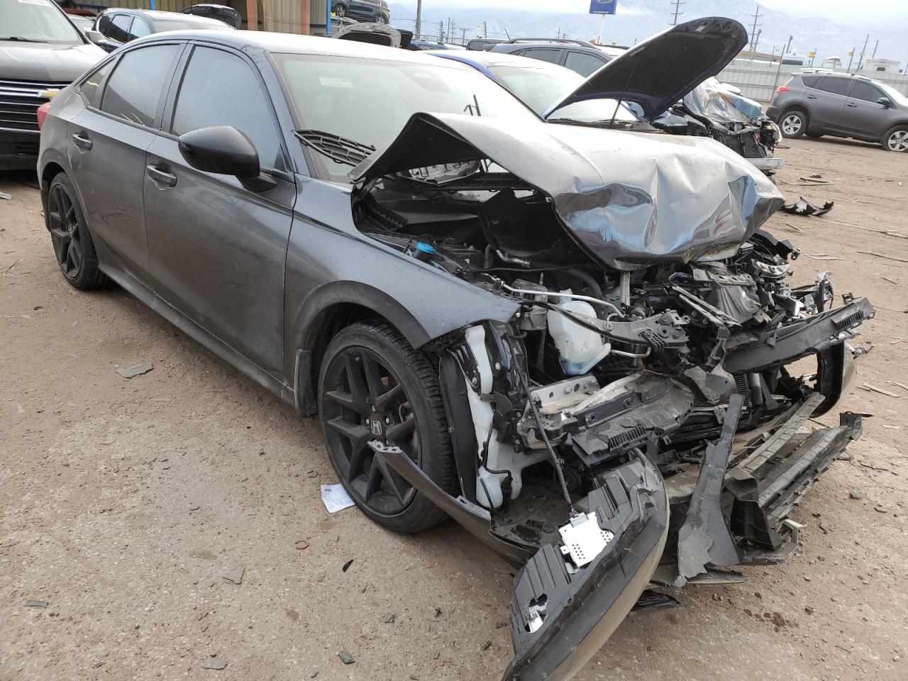 2022 HONDA CIVIC SPORT VIN:2HGFE2F51NH587307