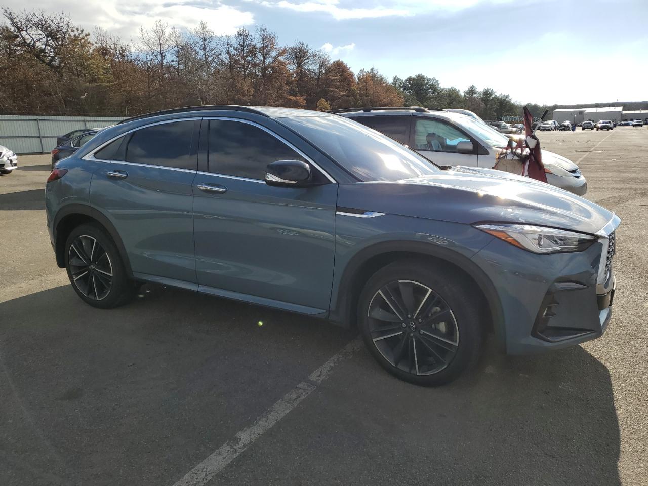 2022 INFINITI QX55 LUXE VIN:3PCAJ5J31NF112225