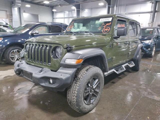 2021 JEEP WRANGLER UNLIMITED SPORT VIN: 1C4HJXDN4MW552649