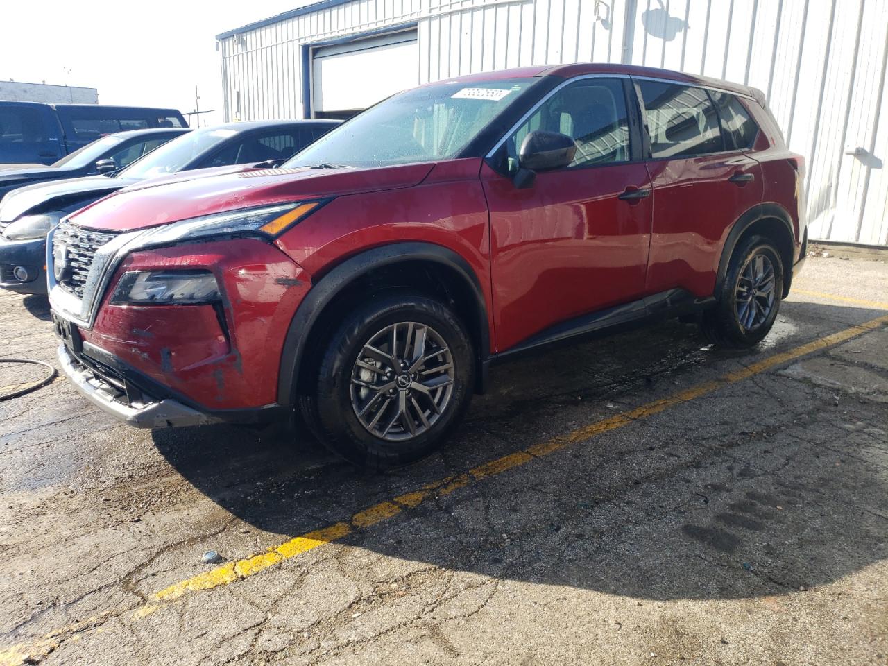 2022 NISSAN ROGUE S VIN:5N1BT3AB9NC714034