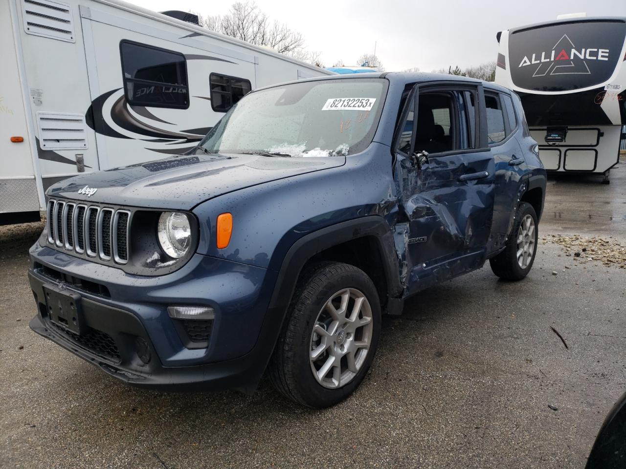 2023 JEEP RENEGADE LATITUDE VIN:ZACNJDB18PPP14427