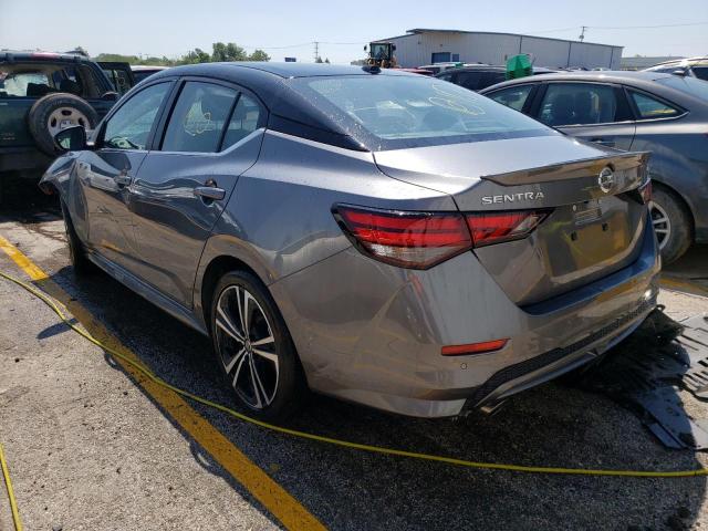 2021 NISSAN SENTRA SR VIN: 3N1AB8DV7MY322314