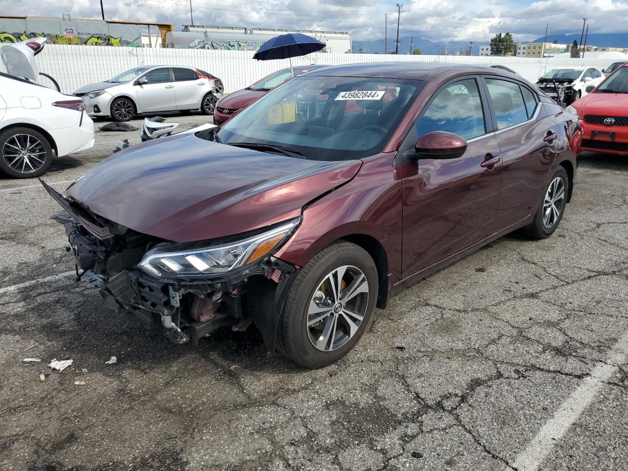 2023 NISSAN SENTRA SV VIN:3N1AB8CVXPY292103