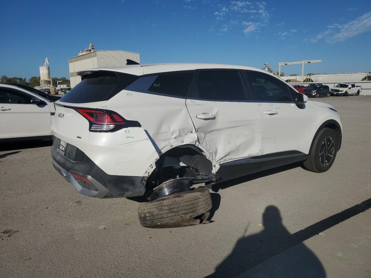 2023 KIA SPORTAGE LX VIN:KNDPUCAG3P7097308