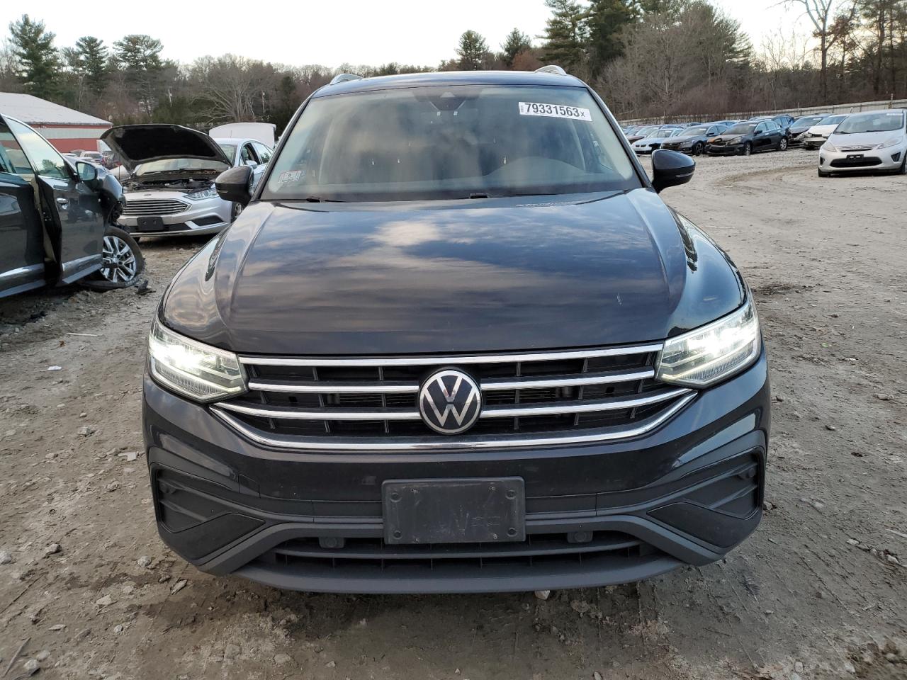 2022 VOLKSWAGEN TIGUAN SE VIN:3VV2B7AX0NM120636