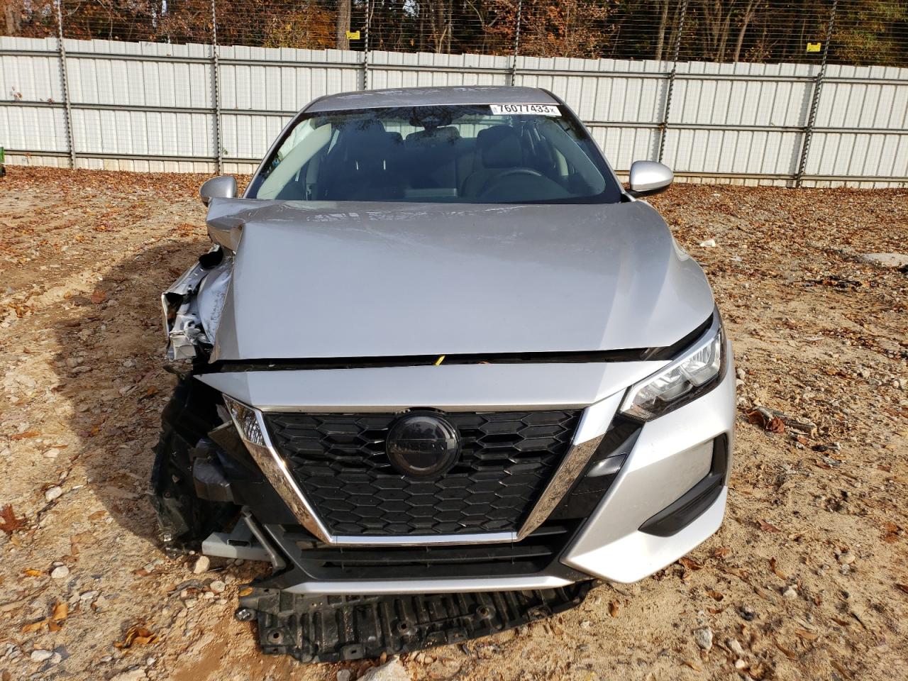 2022 NISSAN SENTRA S VIN:3N1AB8BV7NY276066