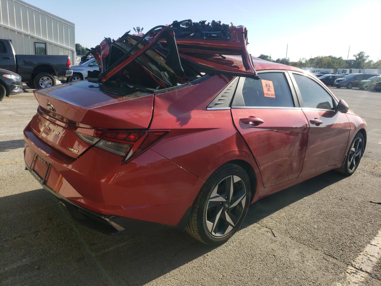 2022 HYUNDAI ELANTRA LIMITED VIN:KMHLP4AG3NU248346