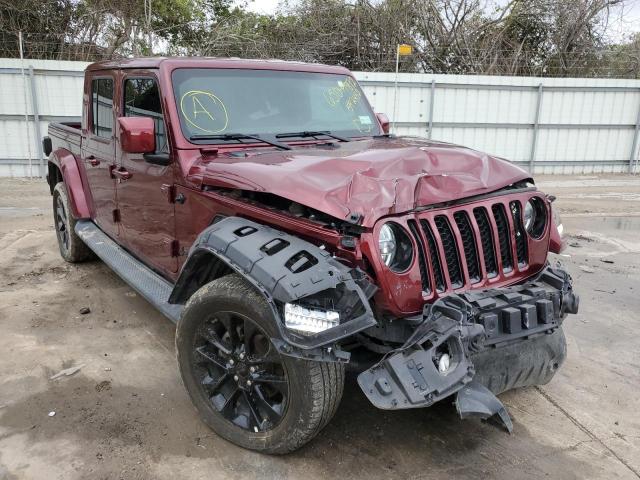 2021 JEEP GLADIATOR OVERLAND VIN: 1C6HJTFG9ML592452