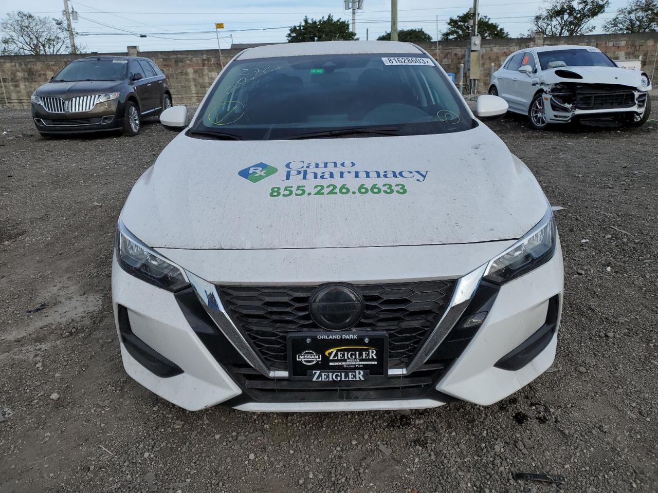 2022 NISSAN SENTRA S VIN:3N1AB8BVXNY279446